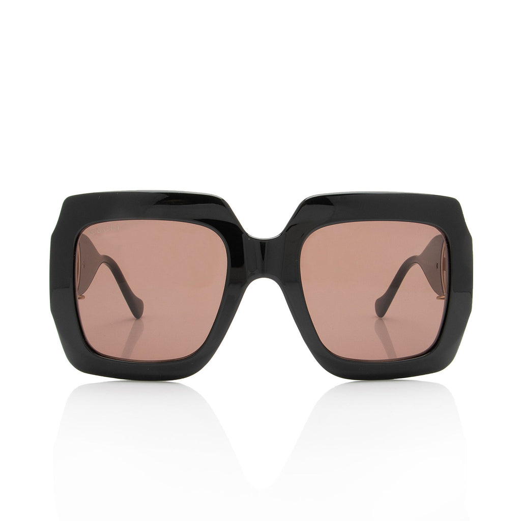 Gucci Interlocking G Oversized Square Sunglasses