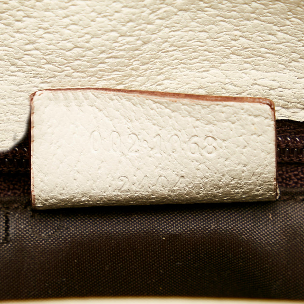 Gucci Jackie Canvas Shoulder Bag (SHG-29377)