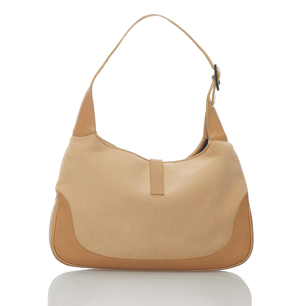Gucci Jackie Canvas Shoulder Bag (SHG-29848)