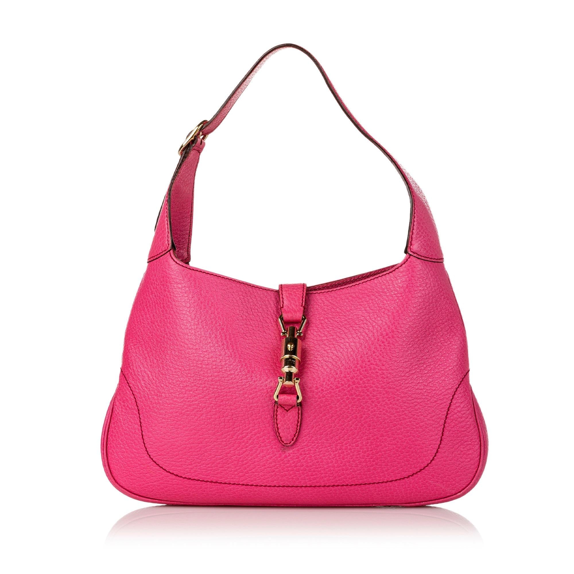 Gucci Jackie Leather Shoulder Bag (SHG-30420)