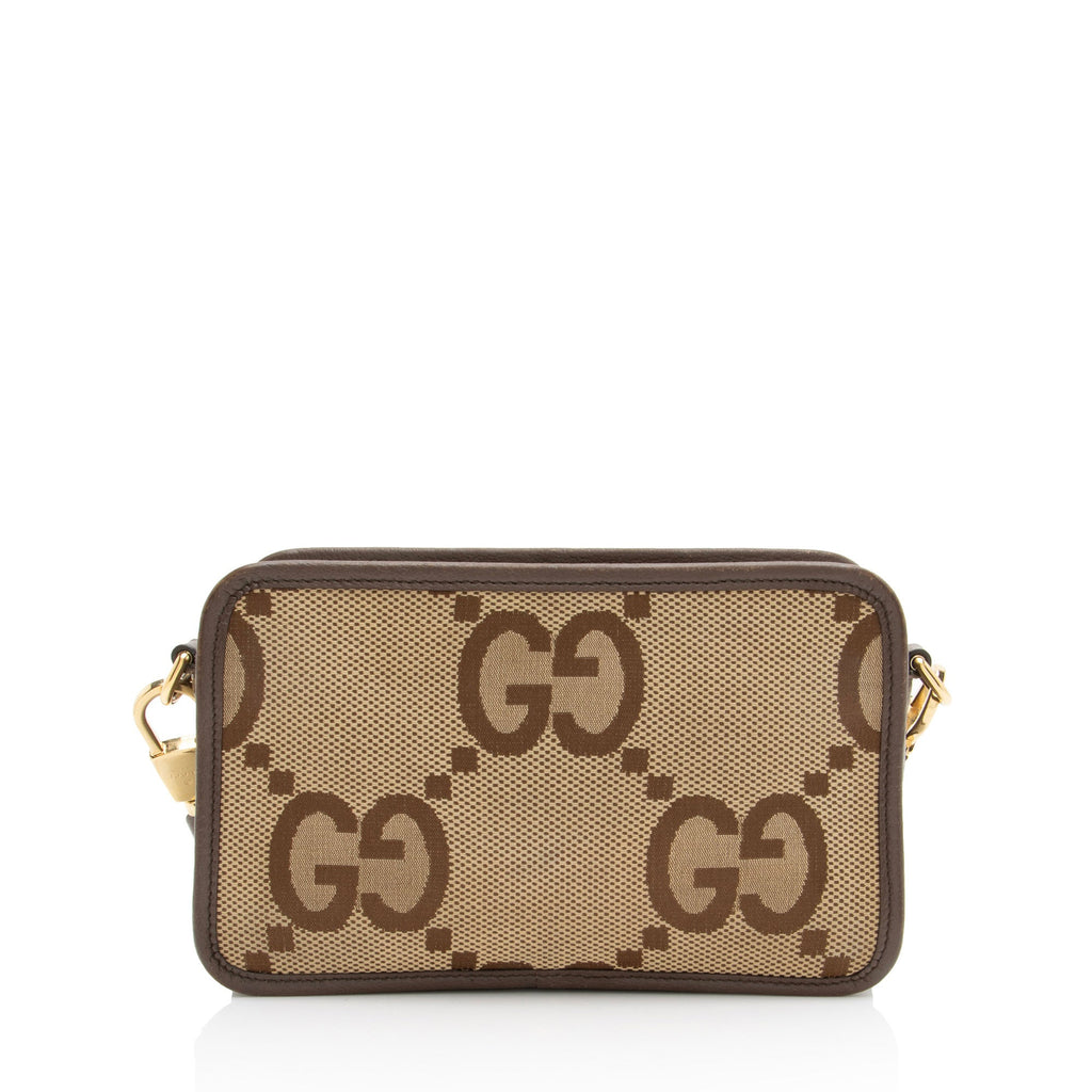 Gucci Jumbo GG Canvas Mini Shoulder Bag