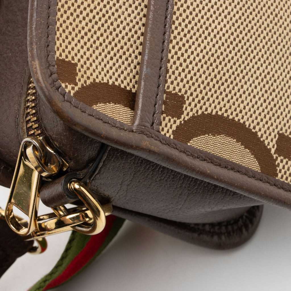 Gucci Jumbo GG Canvas Mini Shoulder Bag