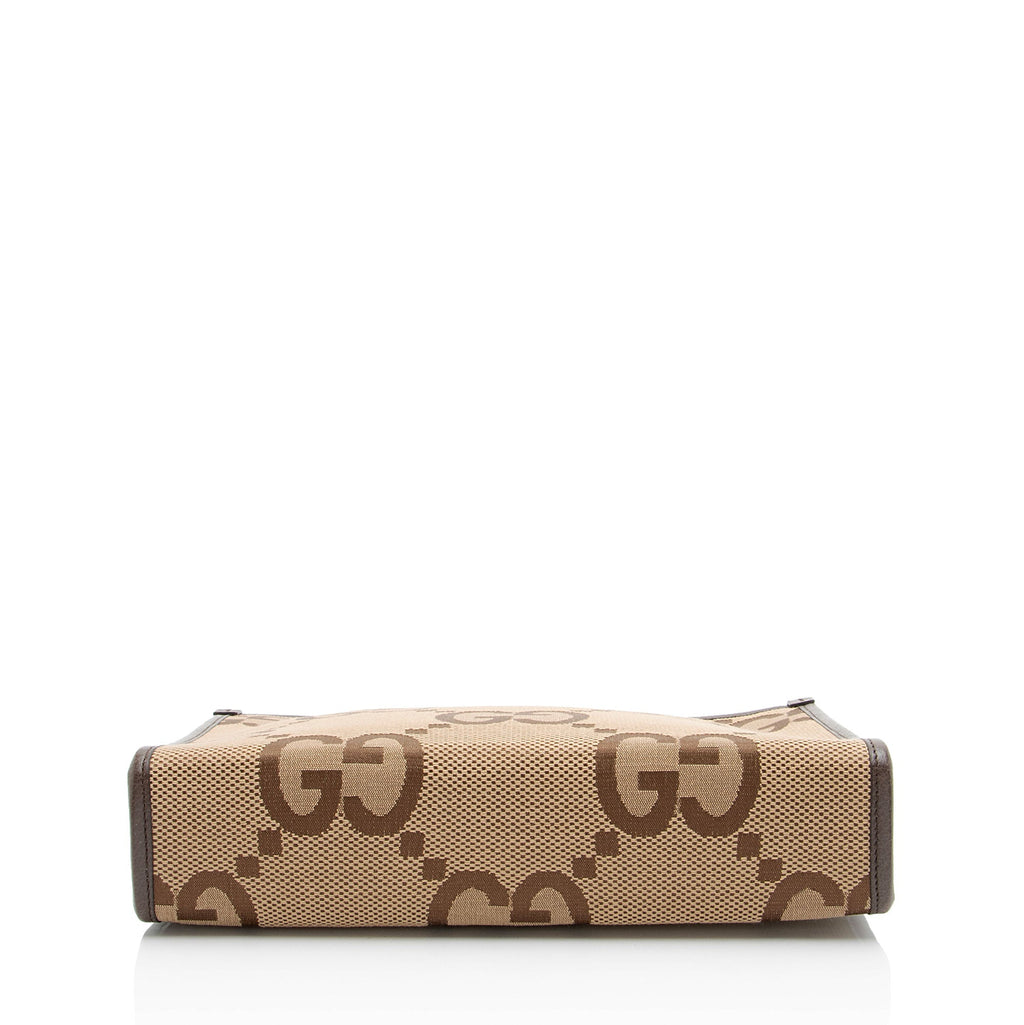 Gucci Jumbo GG Canvas Pouch