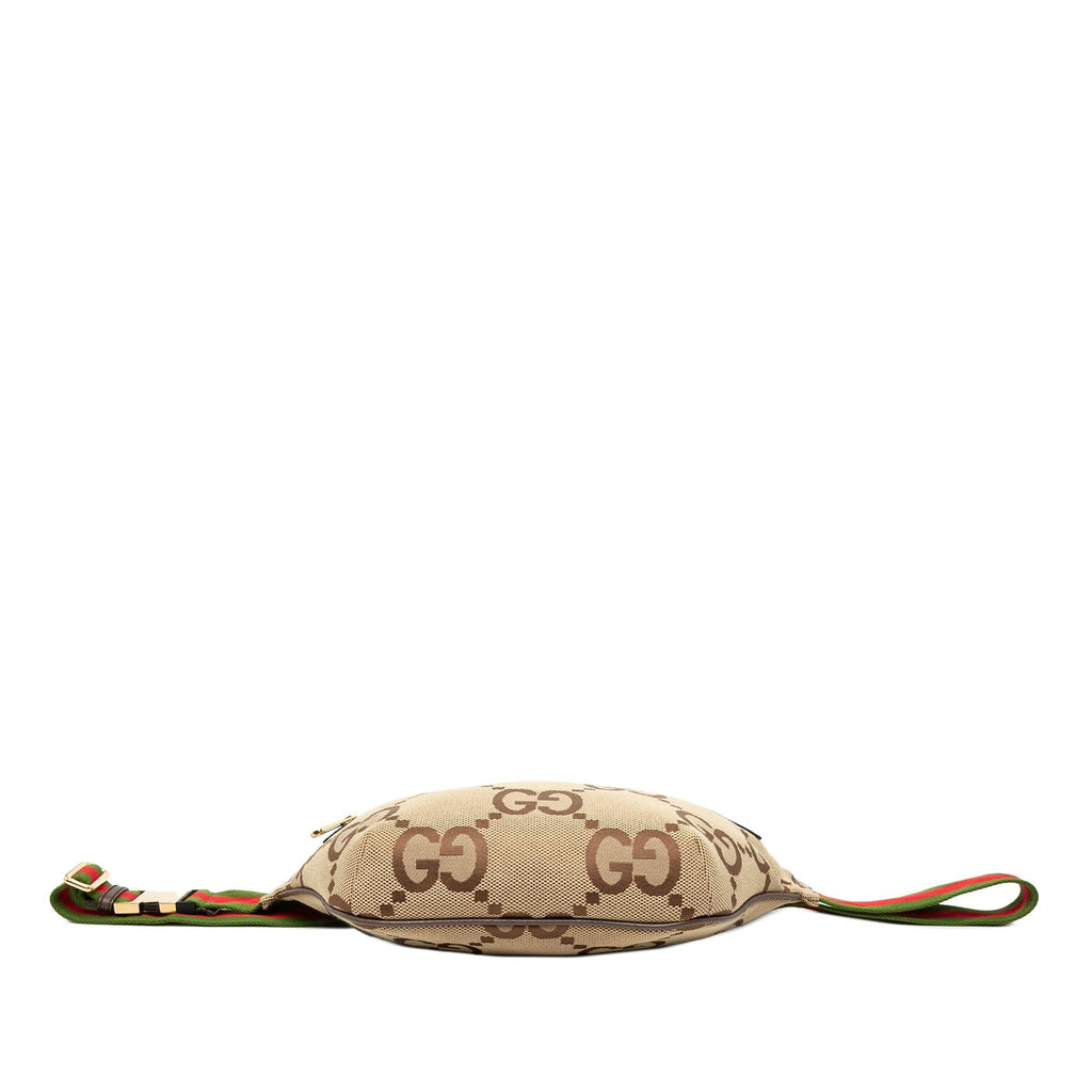 Gucci Jumbo GG Canvas Web Belt Bag