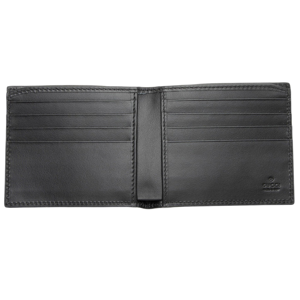 Gucci Jumbo GG Embossed Leather Bifold Wallet