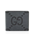 Gucci Jumbo GG Embossed Leather Bifold Wallet
