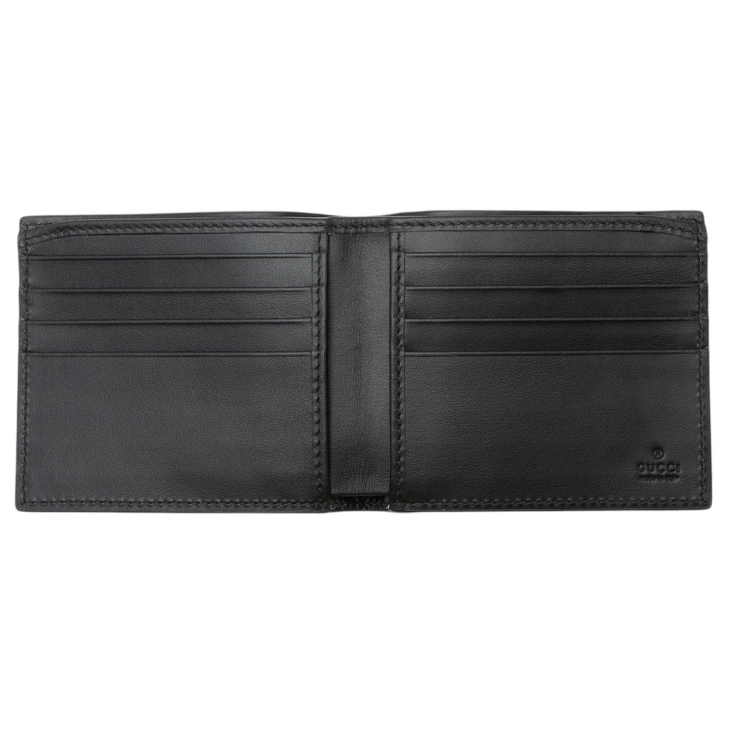 Gucci Jumbo GG Embossed Leather Bifold Wallet