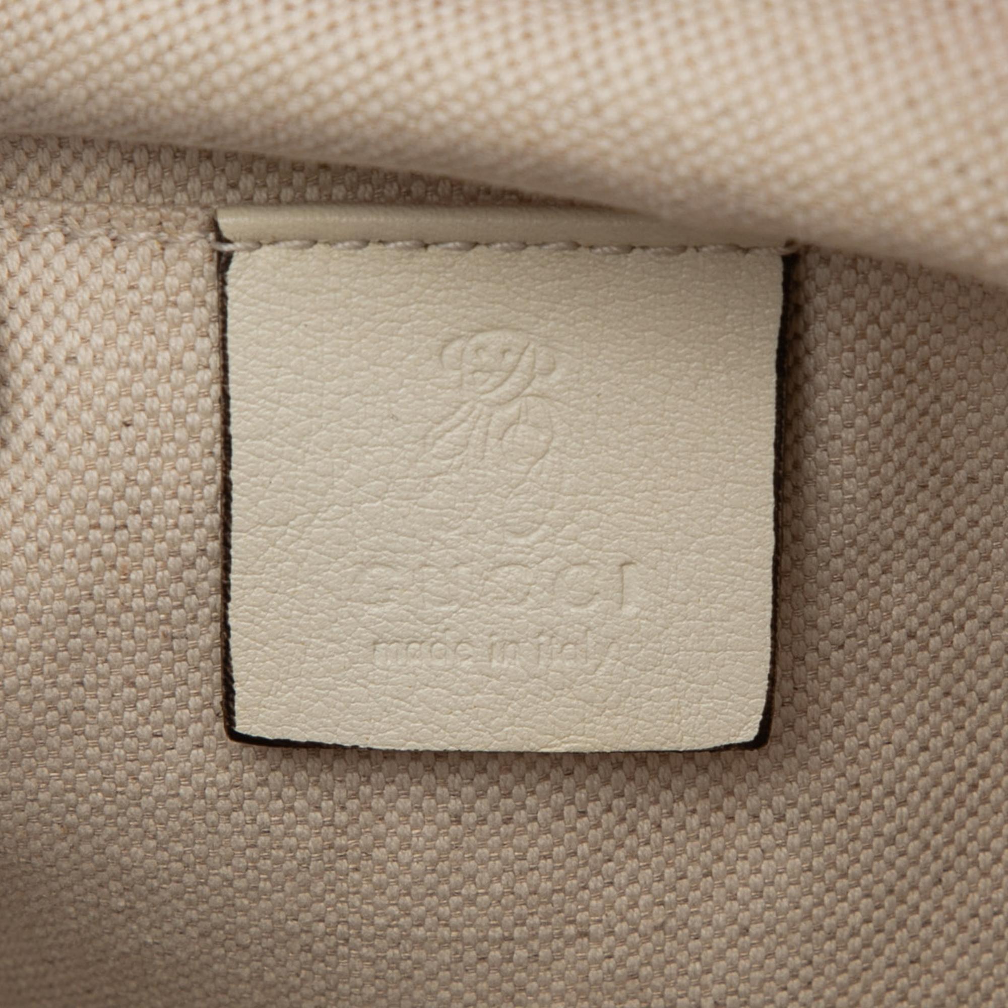 Gucci Kids Canvas Heartbeat Tote