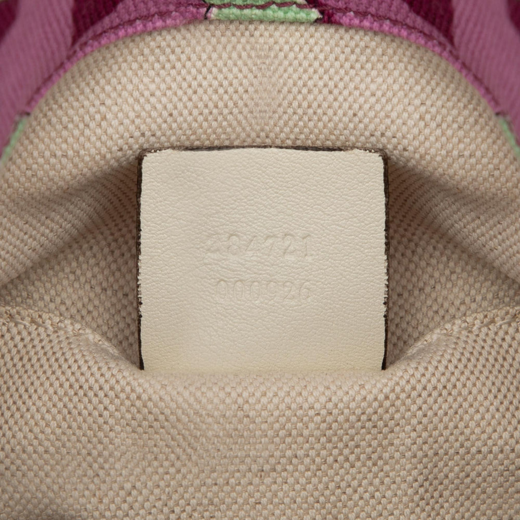 Gucci Kids Canvas Heartbeat Tote