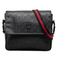Gucci Kids GG Imprime Web Messenger Bag