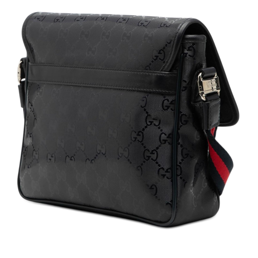 Gucci Kids GG Imprime Web Messenger Bag