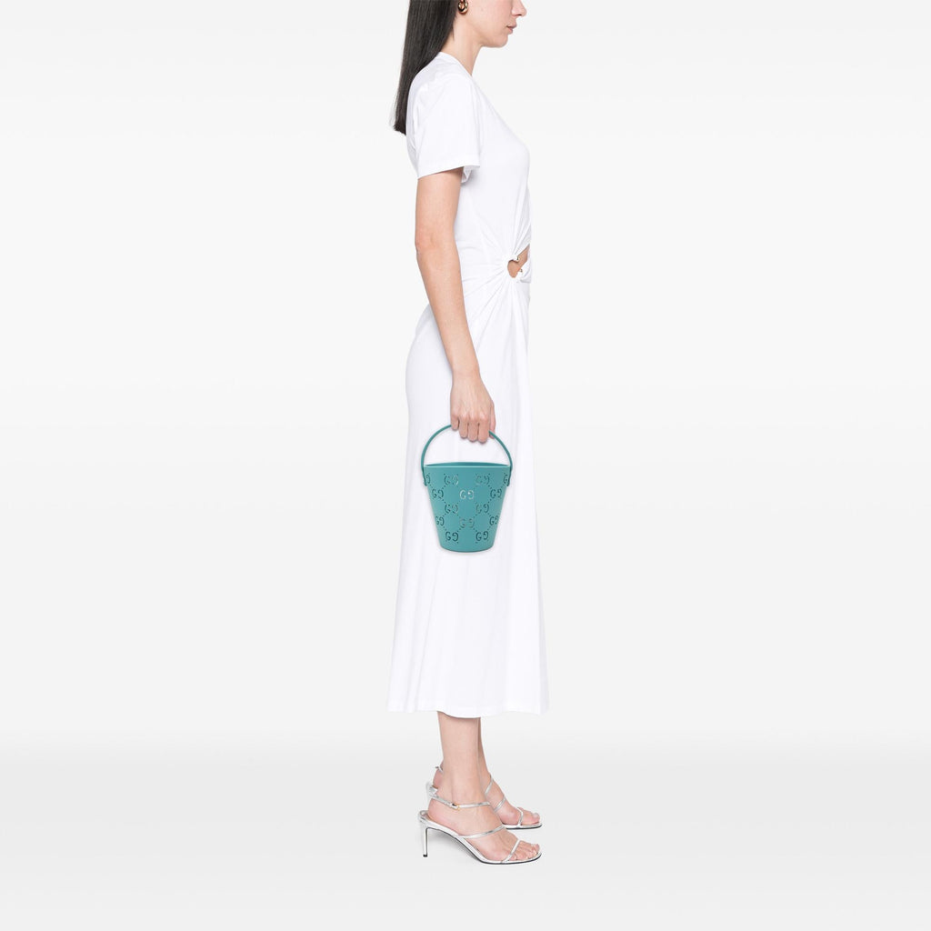 Gucci Kids GG Rubber Bucket Bag
