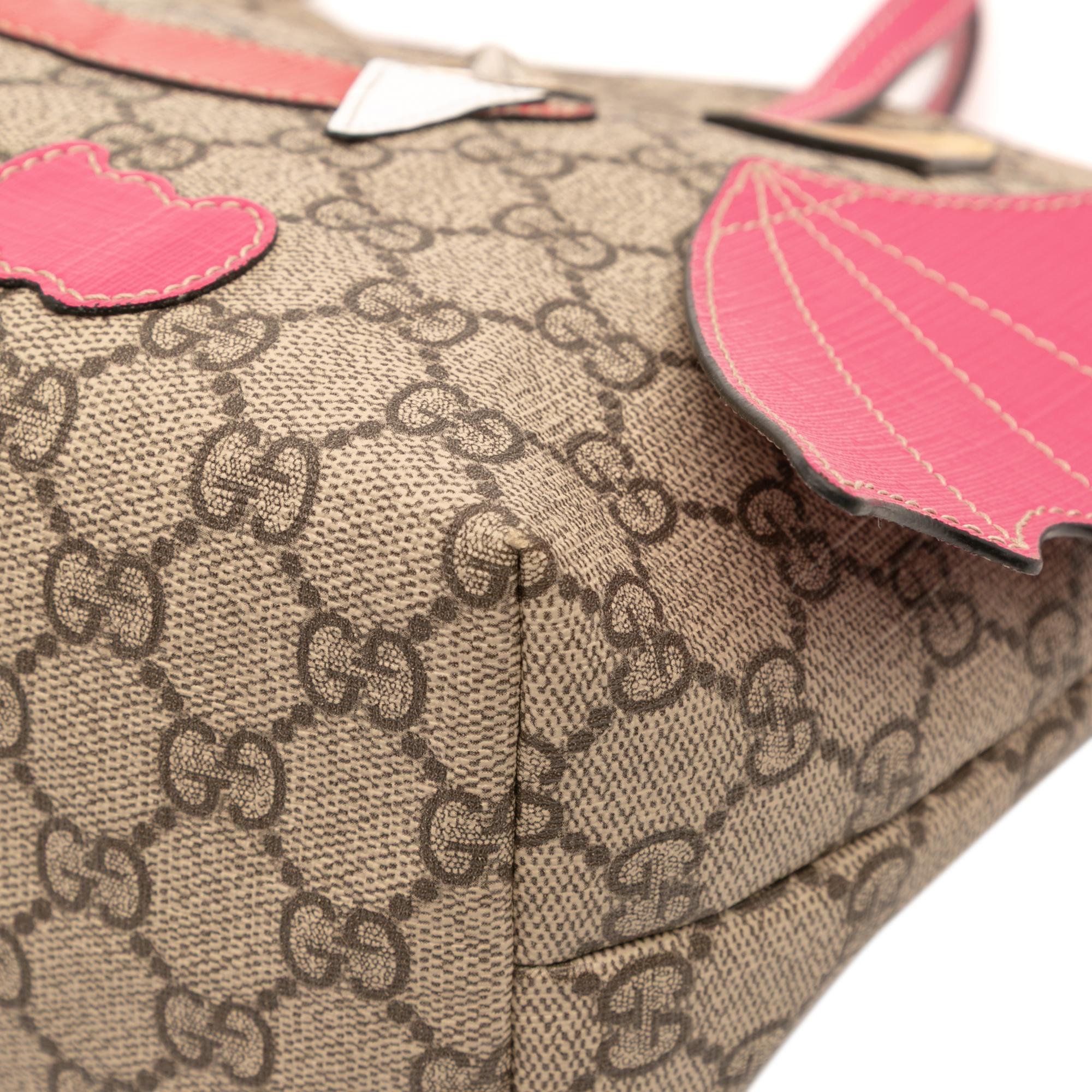 Gucci Kids GG Supreme Bat Handbag