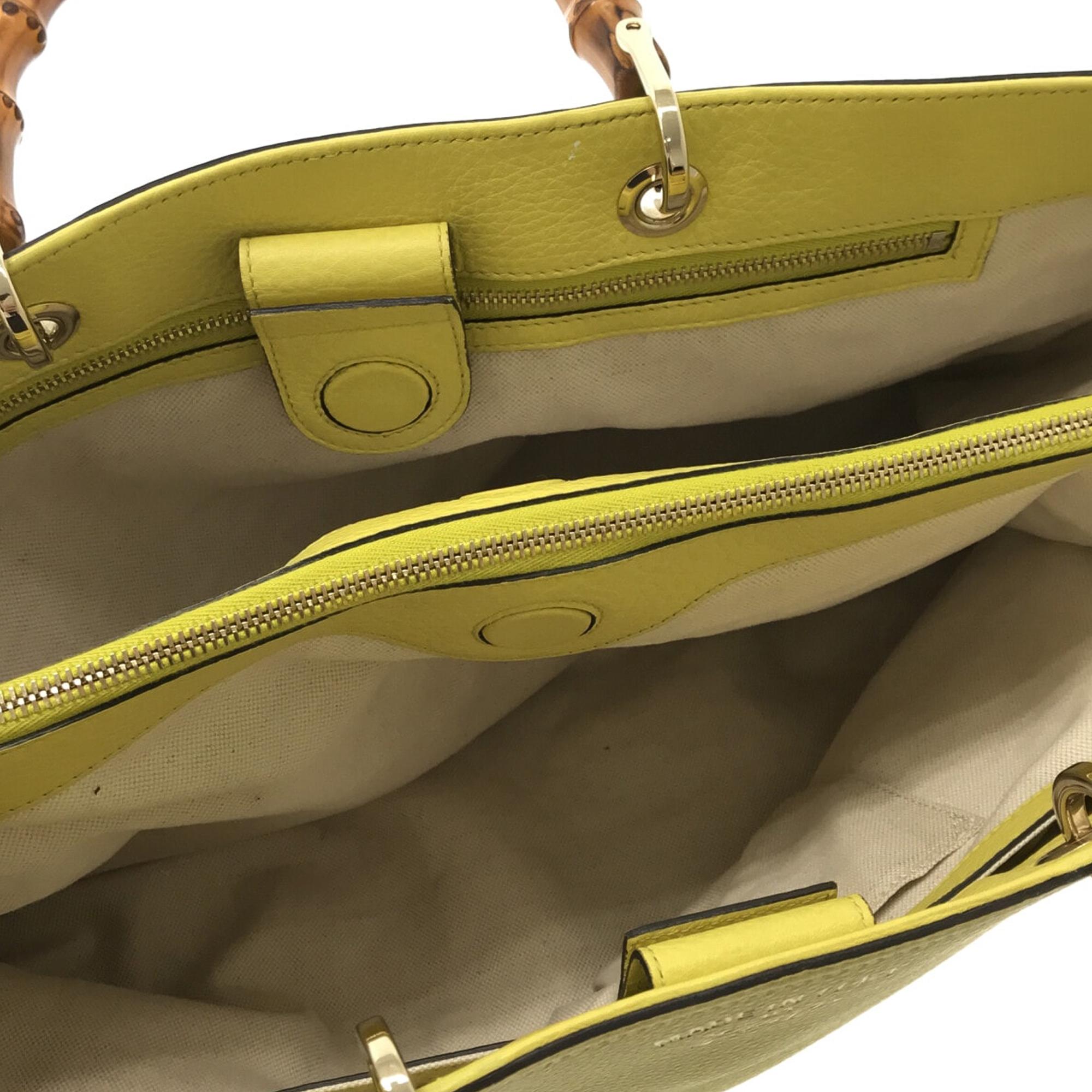 Gucci Large Bamboo Shopper (SHG-XEWg8B)