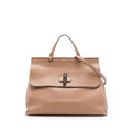 Gucci Large Calfskin Bamboo Daily Satchel