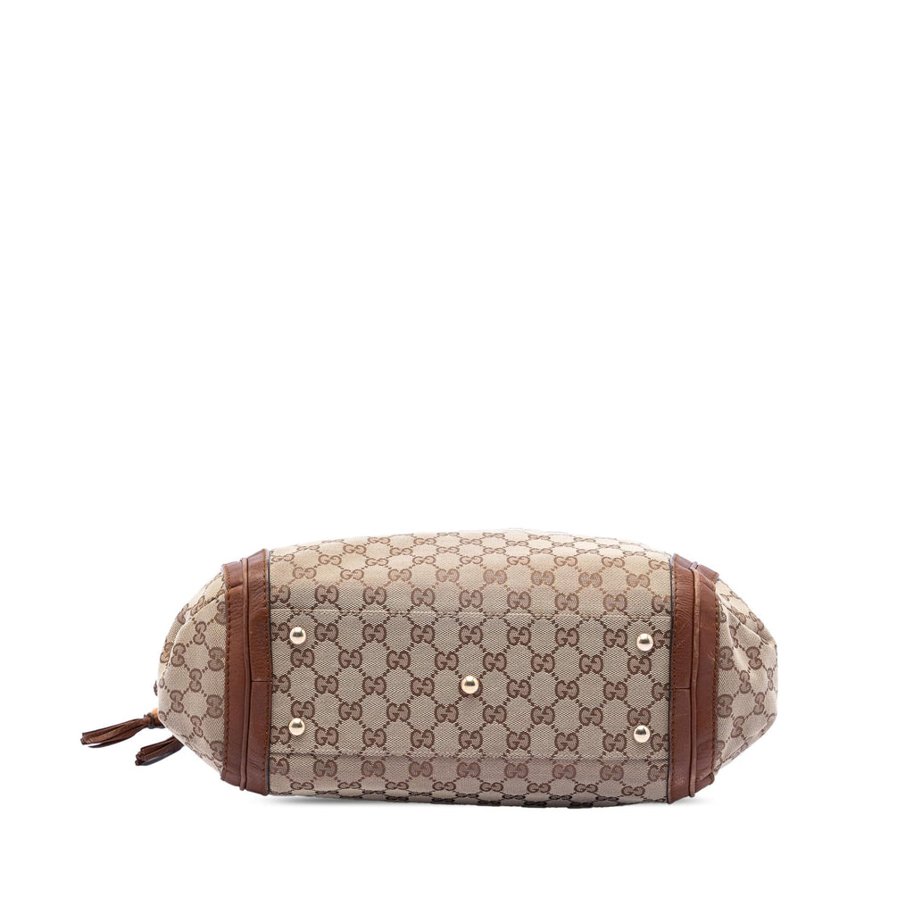 Gucci Large GG Canvas Bella Tote