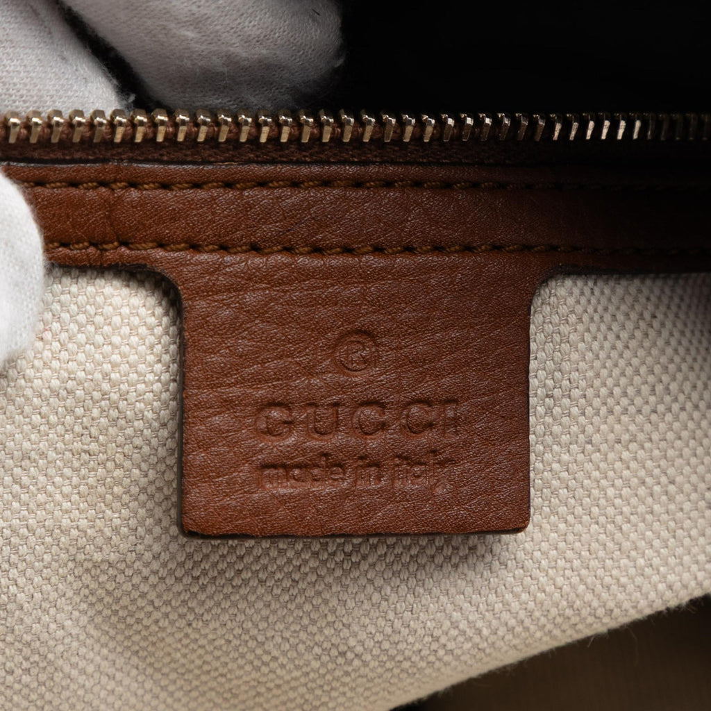 Gucci Large GG Canvas Bella Tote
