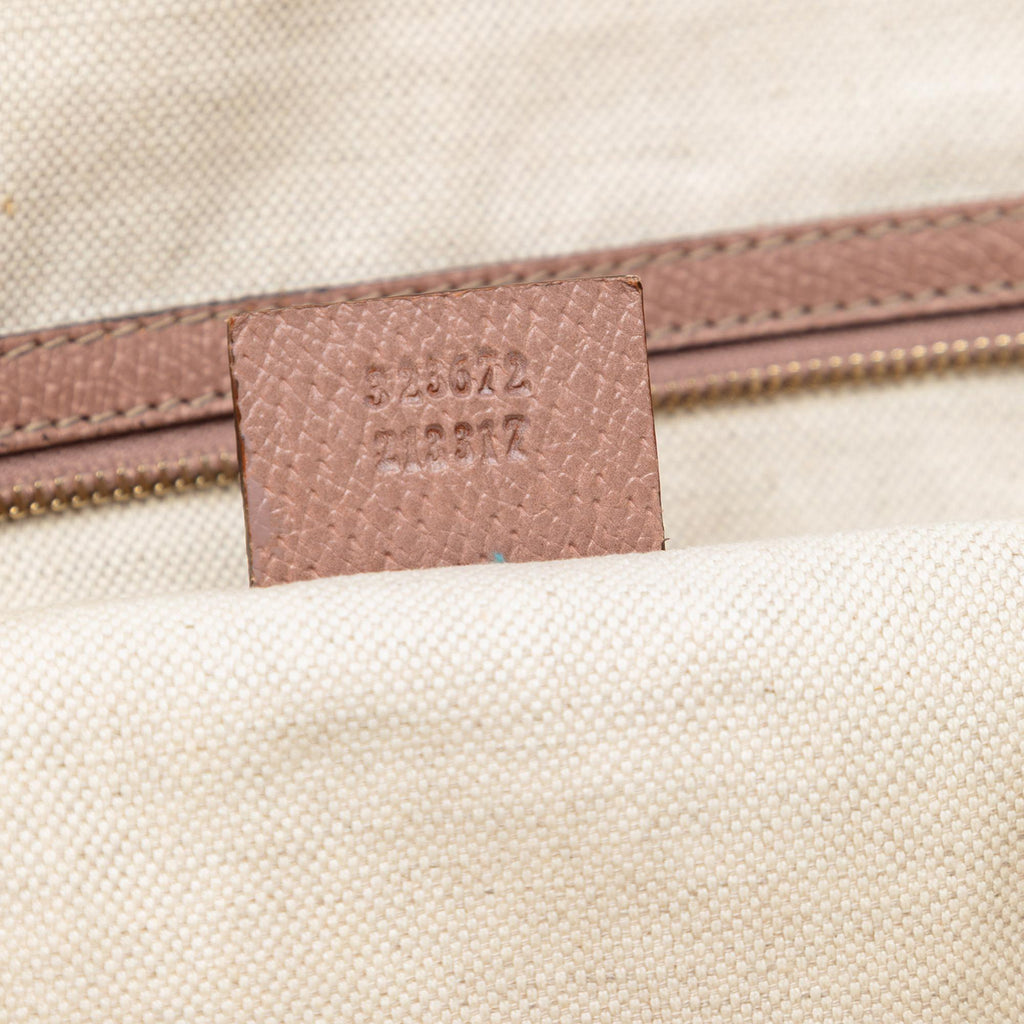 Gucci Large GG Canvas Bree Dome Tote