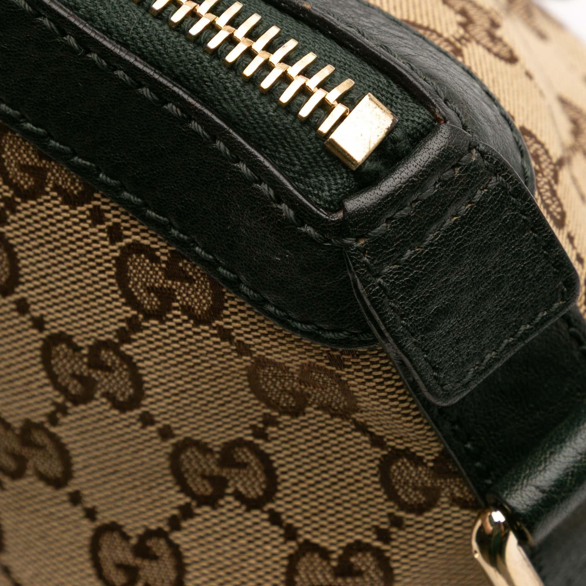 Gucci Large GG Canvas Charm Dome Satchel