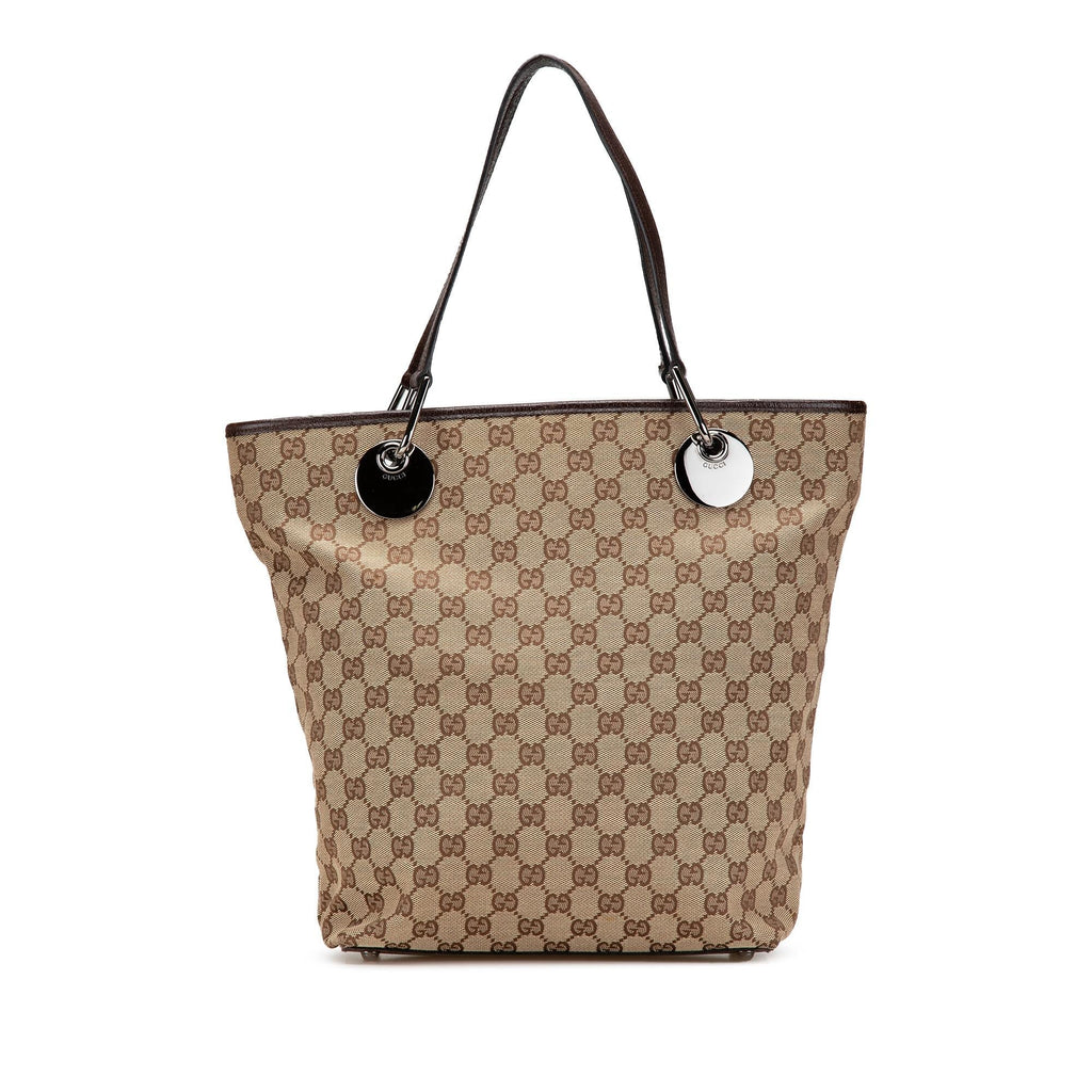 Gucci Large GG Canvas Eclipse Tote