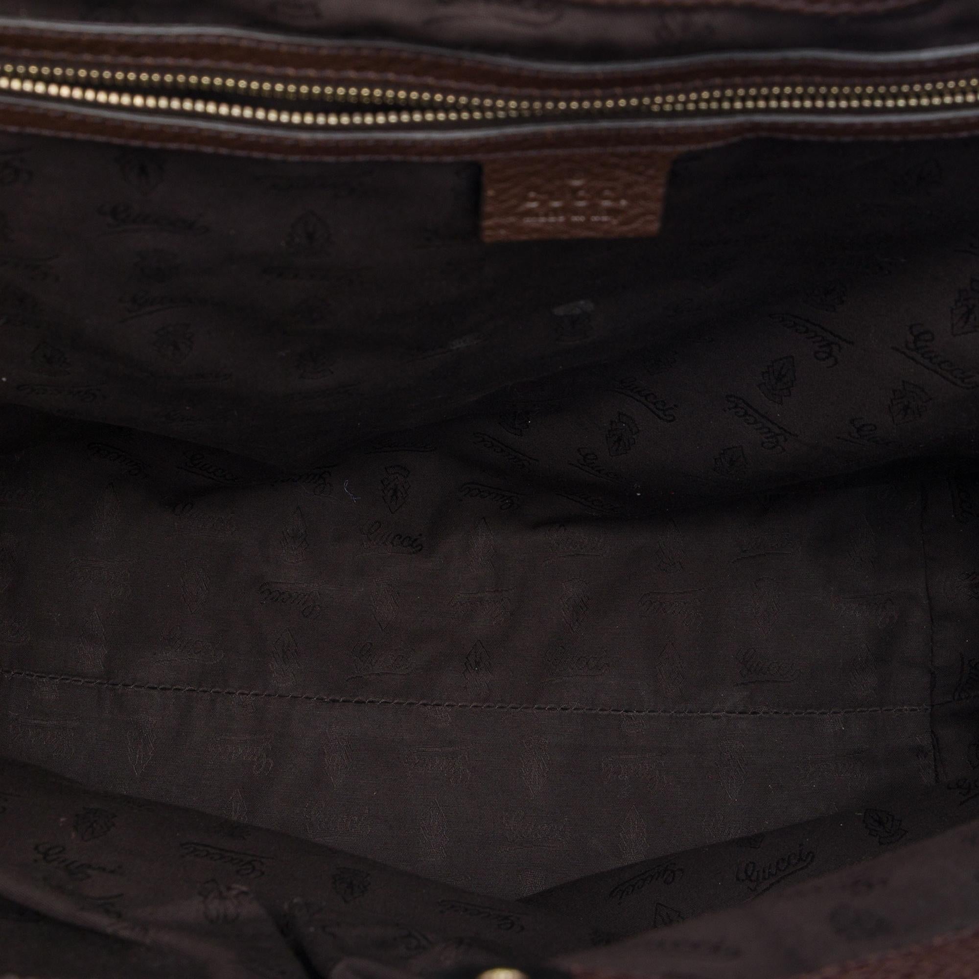Gucci Large GG Canvas GG Charm Tote