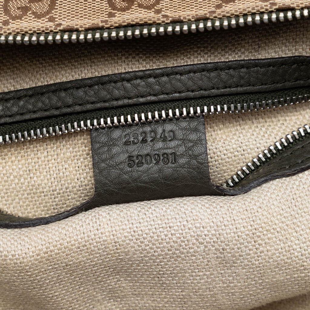 Gucci Large GG Canvas Icon Bit Satchel