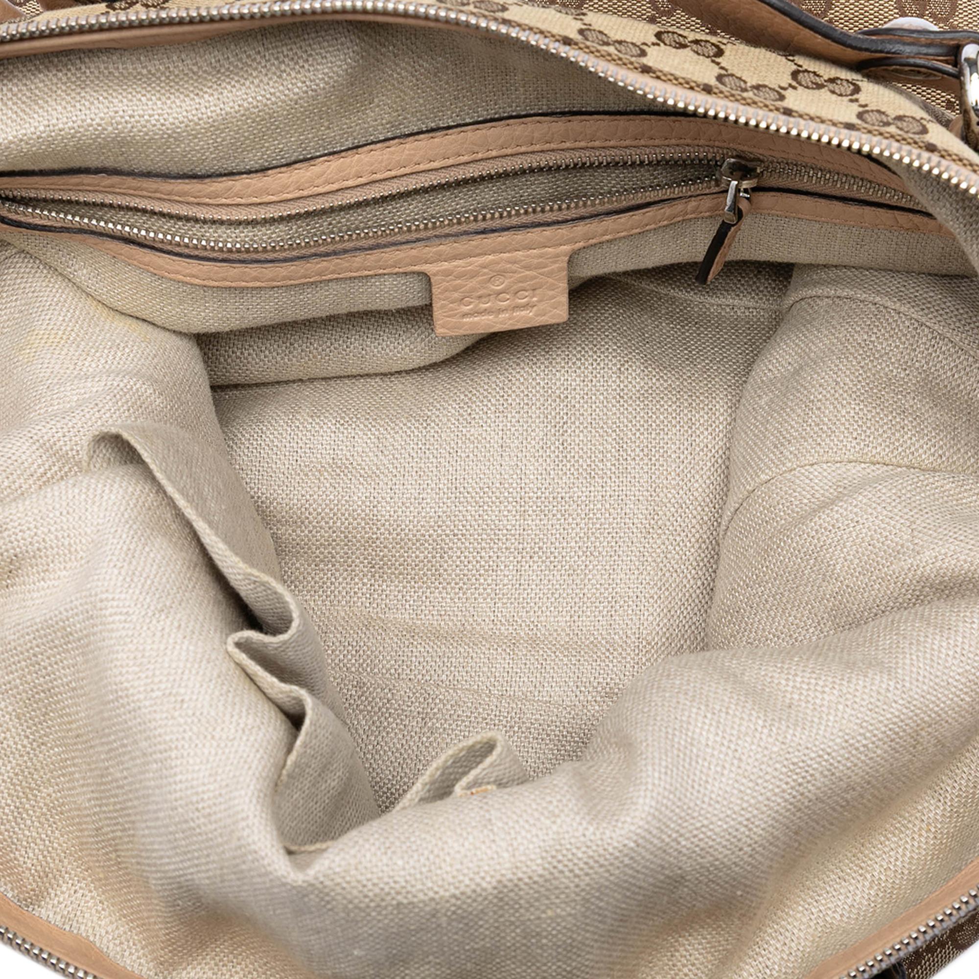 Gucci Large GG Canvas Icon Bit Satchel