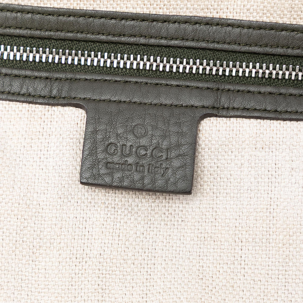 Gucci Large GG Canvas Icon Bit Satchel