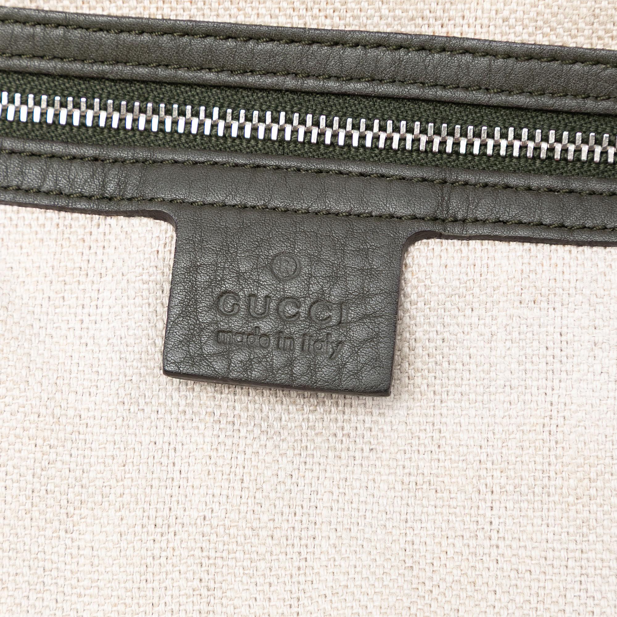 Gucci Large GG Canvas Icon Bit Satchel