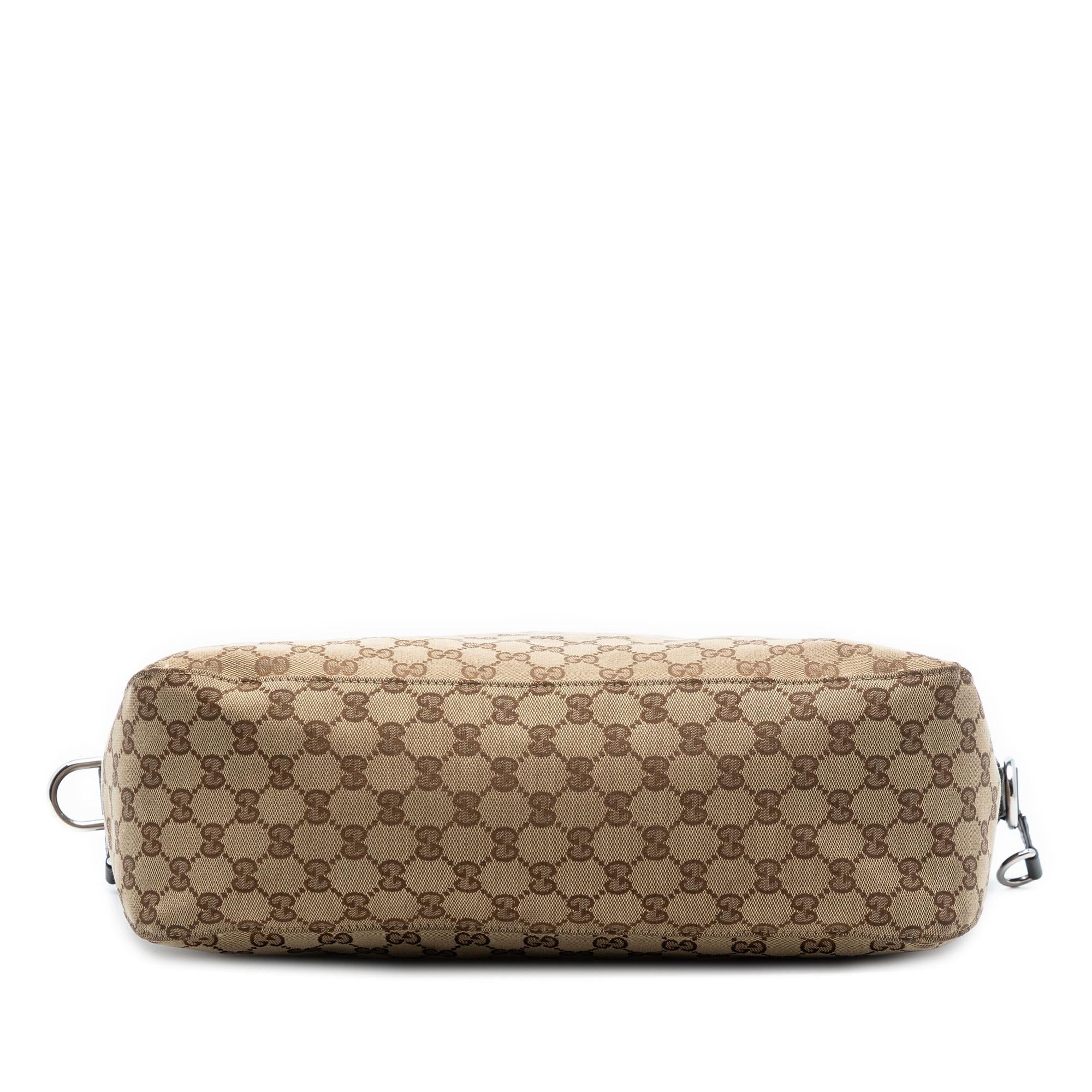 Gucci Large GG Canvas Icon Bit Satchel