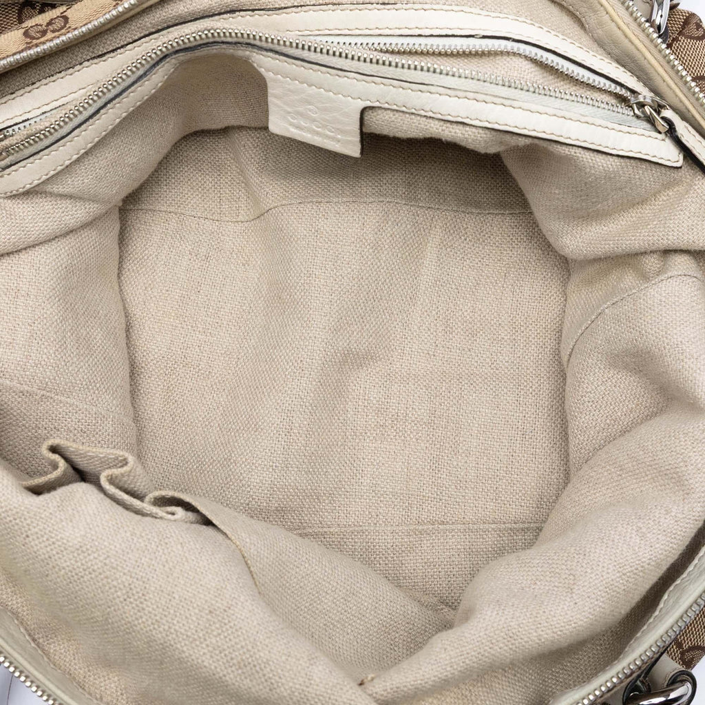 Gucci Large GG Canvas Icon Bit Satchel