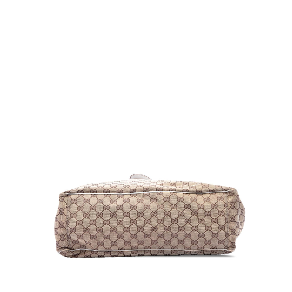 Gucci Large GG Canvas Positano Tote