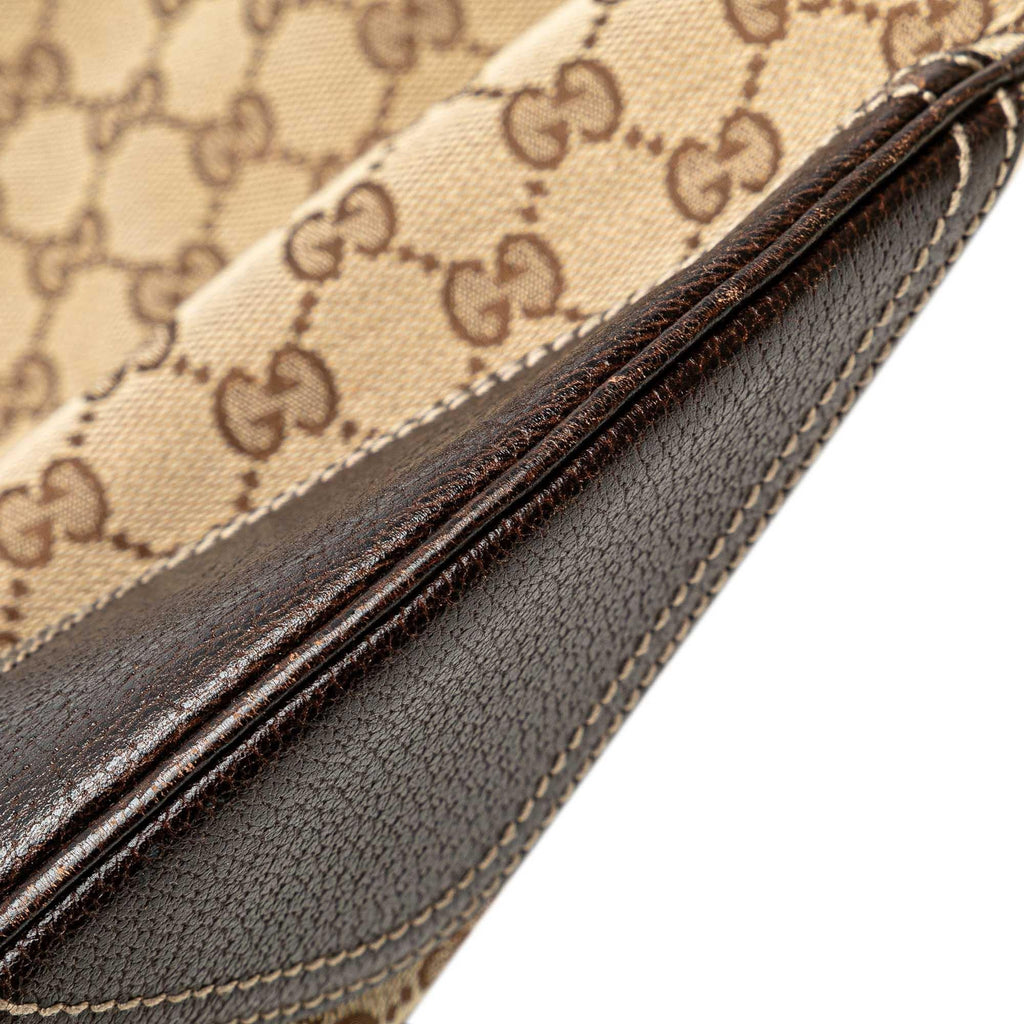 Gucci Large GG Canvas Princy Hobo (SHG-Ez5rRi)