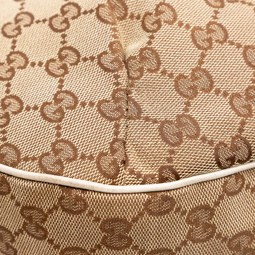 Gucci Large GG Canvas Web New Ladies Hobo