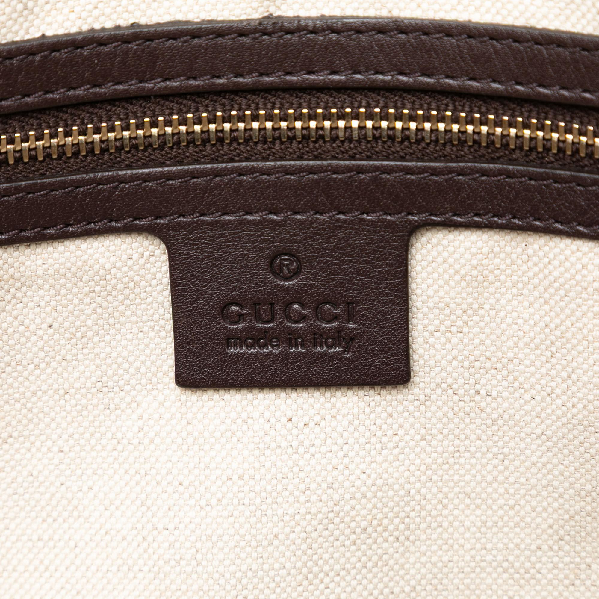 Gucci Large GG Supreme Nice Dome Satchel