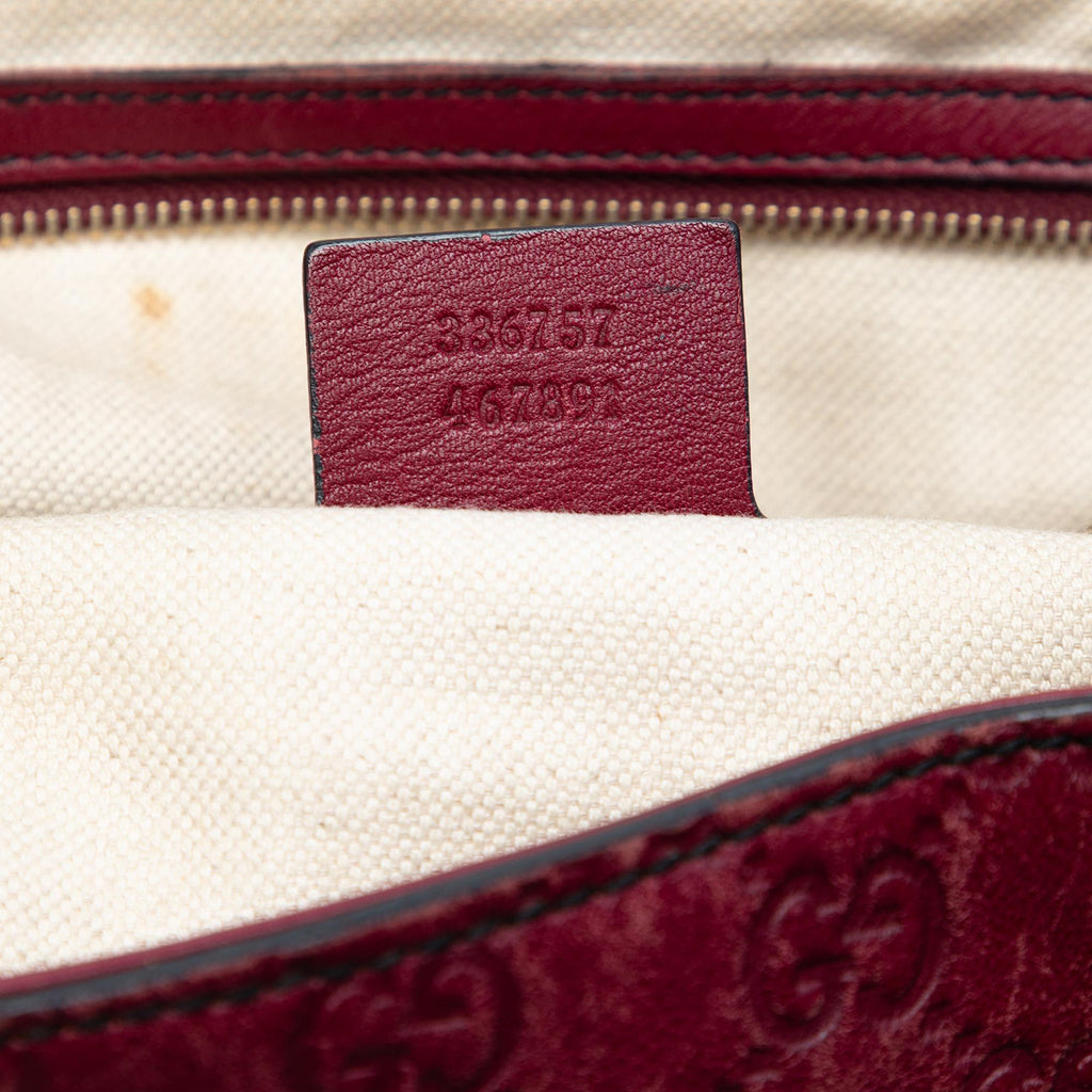 Gucci Large Guccissima Emily Chain Shoulder Bag