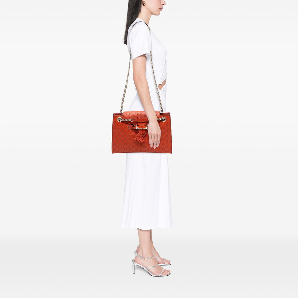 Gucci Large Guccissima Emily Shoulder Bag