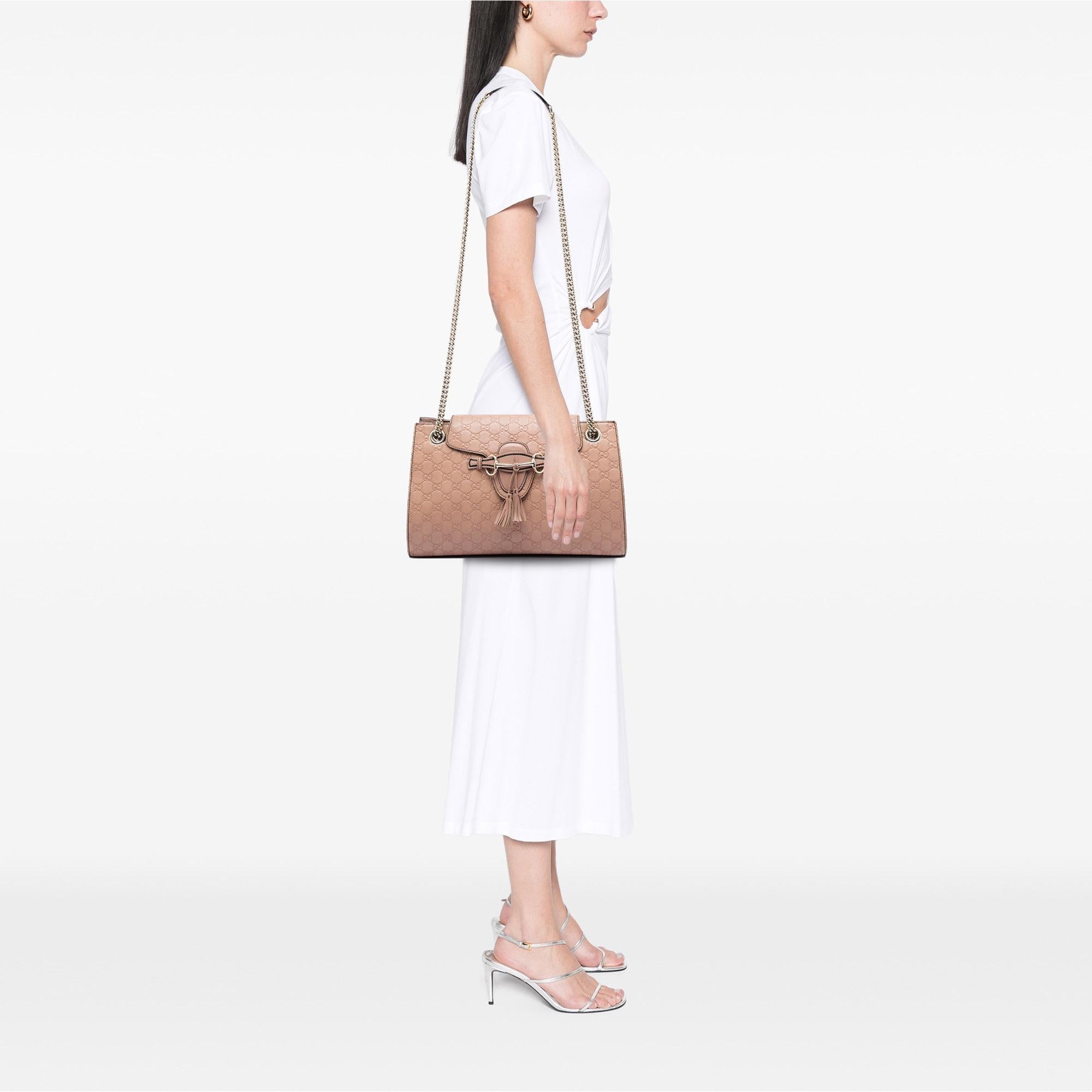 Gucci Large Guccissima Emily Shoulder Bag