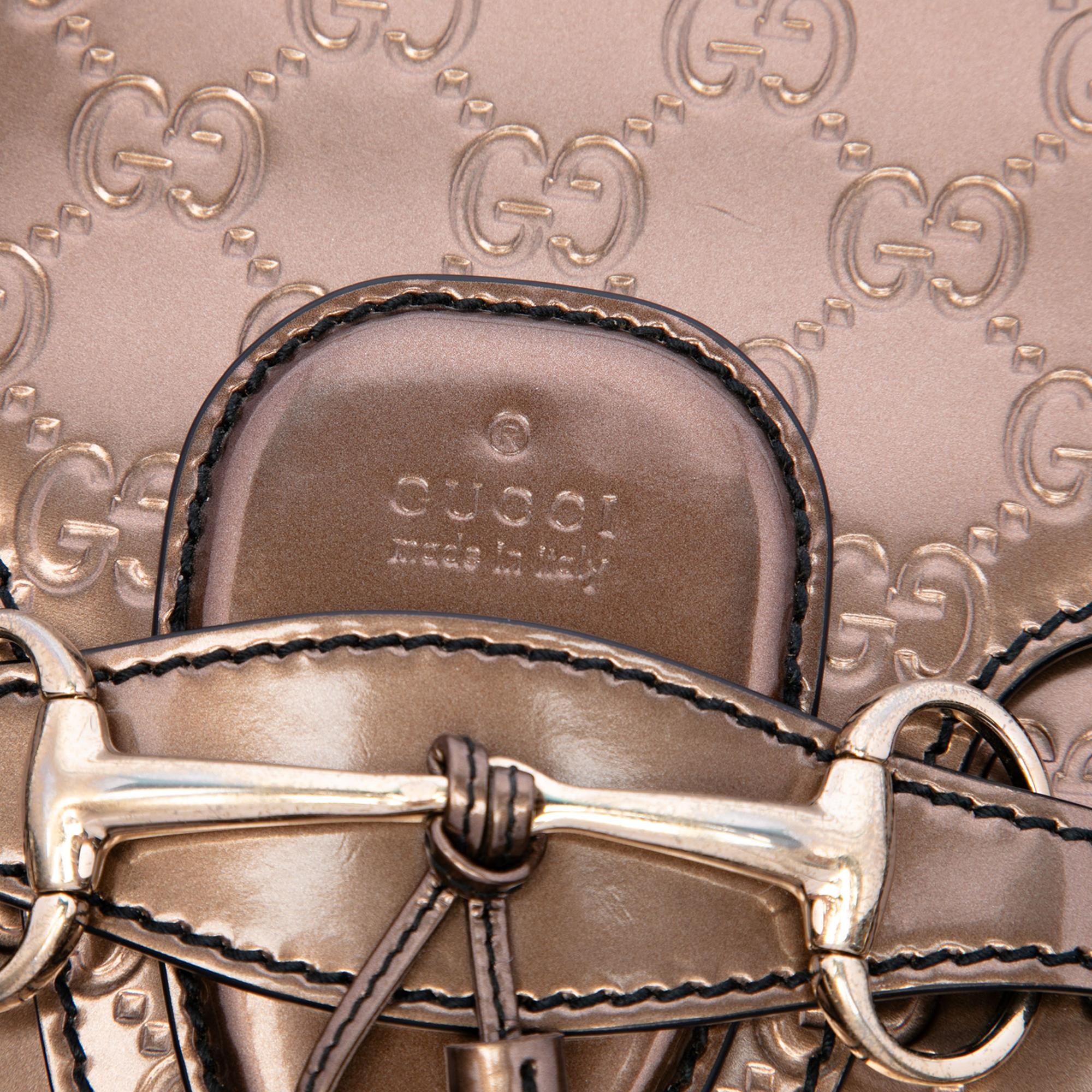 Gucci Large Guccissima Emily Shoulder Bag