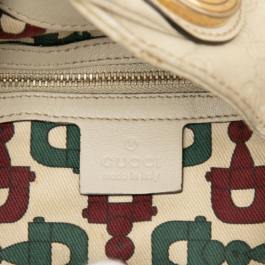 Gucci Large Guccissima Hysteria Satchel