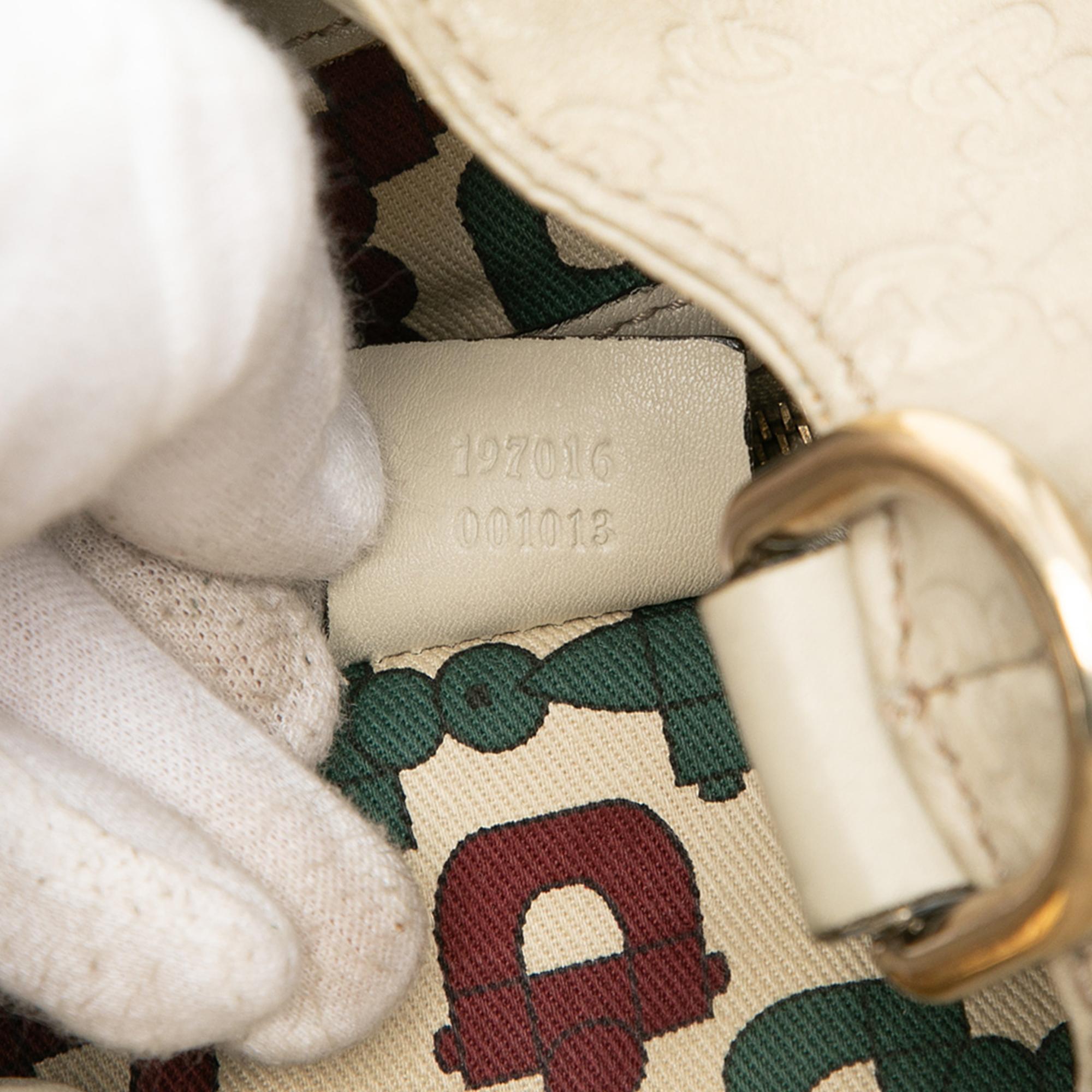 Gucci Large Guccissima Hysteria Satchel