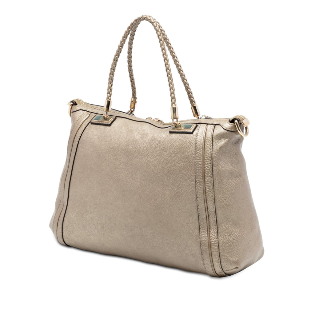 Gucci Large Leather Bella Tote