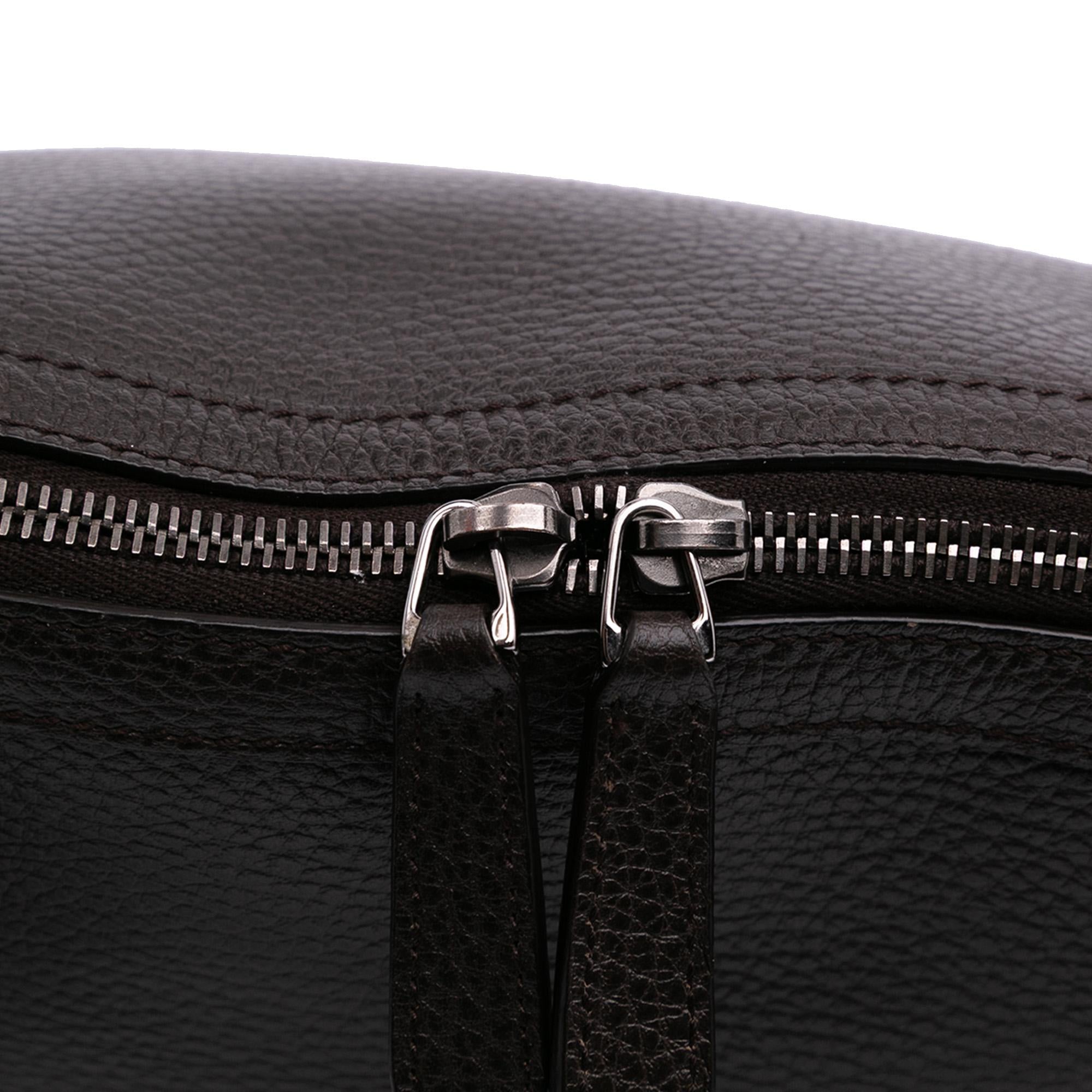 Gucci Large Leather GG Charm Dome Satchel