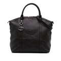 Gucci Large Leather GG Charm Dome Satchel