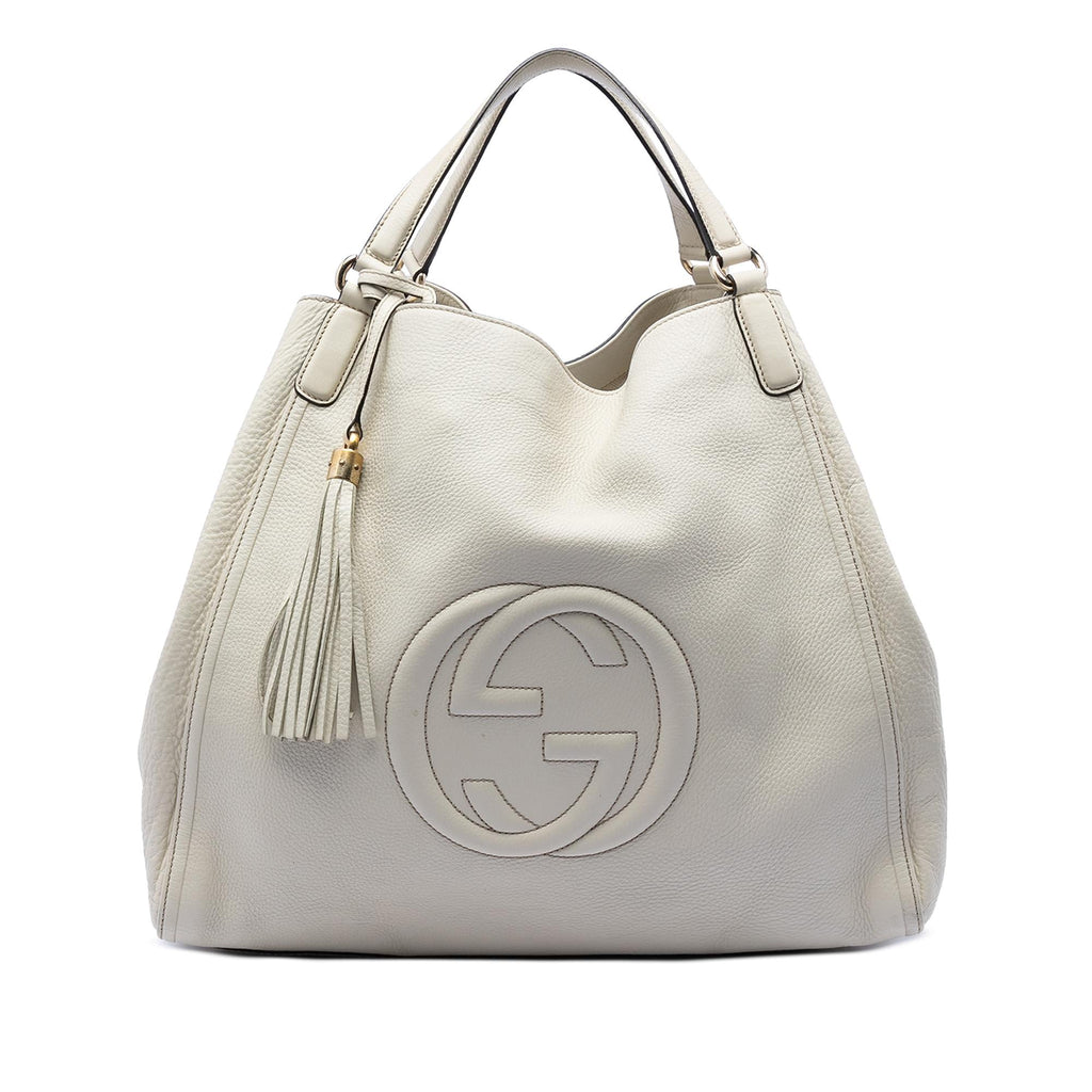 Gucci Large Leather Soho Cellarius Tote