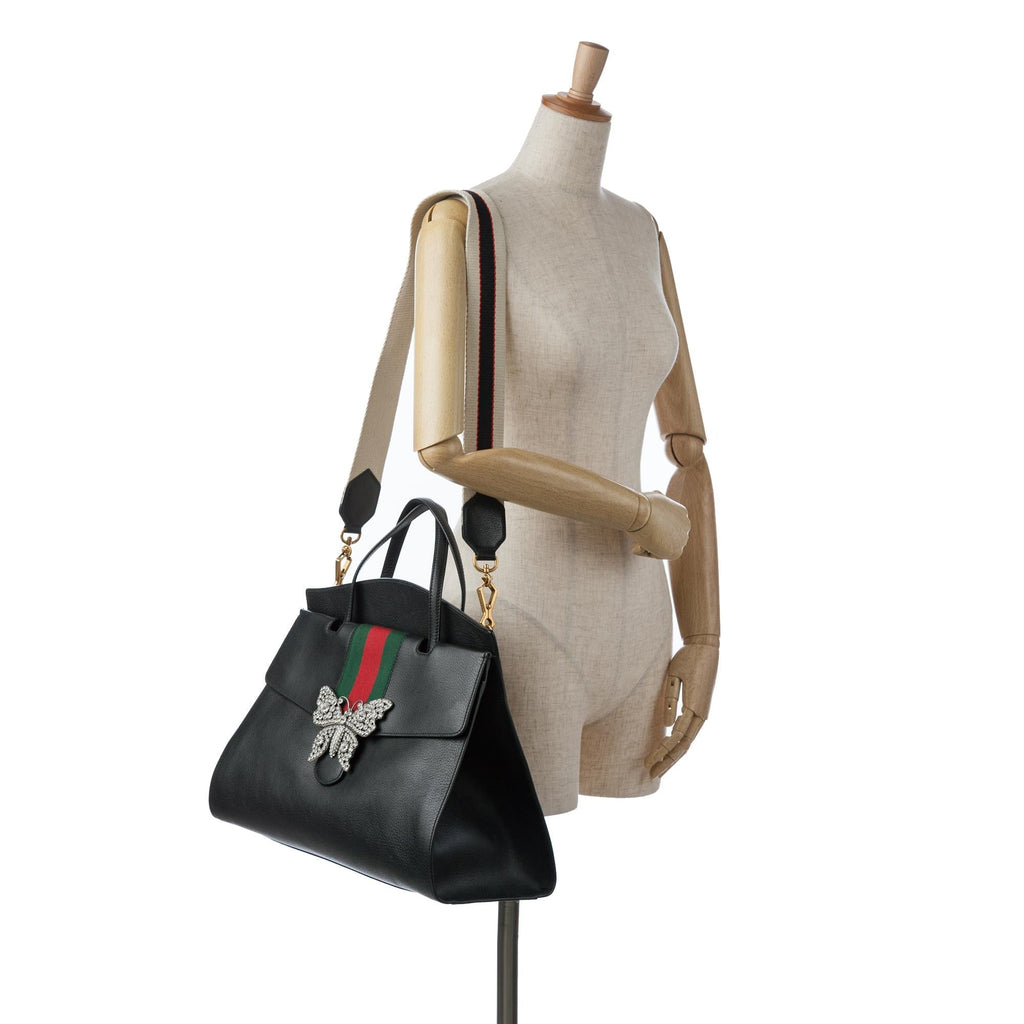 Gucci Large Linea Totem Satchel (SHG-rlzclR)