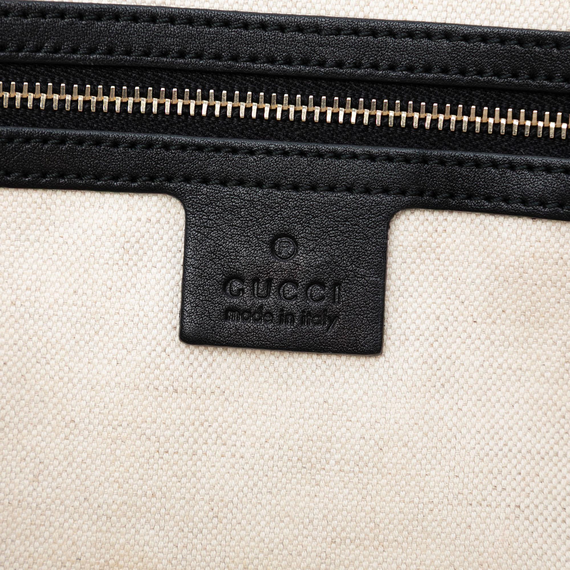 Gucci Large Microguccissima Patent Nice Dome Satchel