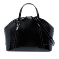 Gucci Large Microguccissima Patent Nice Dome Satchel
