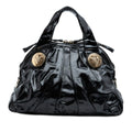 Gucci Large Patent Hysteria Satchel
