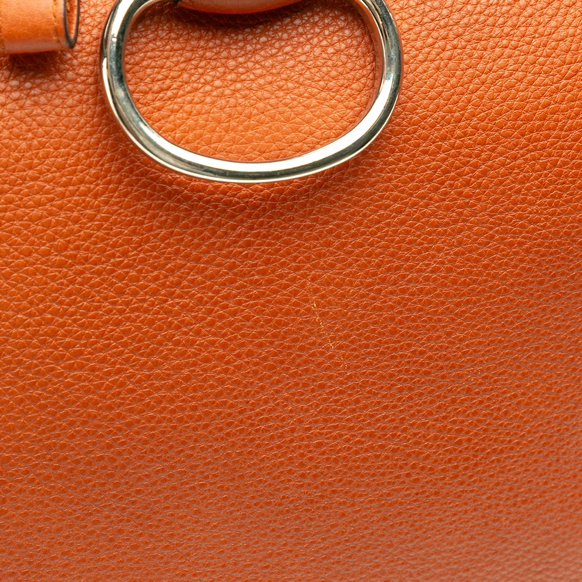 Gucci Large Pebbled Calfskin Icon Bit Satchel